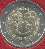 Monedas - Euros - 2&euro; - Vaticano - - Año 2015 - 8&ordm; Encuentro de las familias