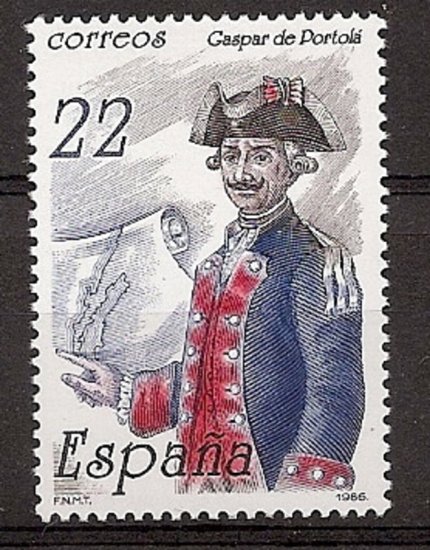 Sellos - Países - España - 2º Cent. (Series Completas) - Juan Carlos I - 1986 - 2866 - ** - Click en la imagen para cerrar