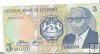 Billetes - Africa - Leshoto - 10A - SC - 1989 - 5 maloti - Num.ref: E984259