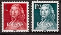 Sellos - Países - España - 2º Cent. (Series Completas) - Estado Español - 1961 - 1328/29 - **