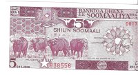 Billetes - Africa - Somalia - 31 - SC - 1987 - 5 shilling - Num.ref: 838556