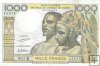 Billetes - Africa - Estados Africa del Oeste - 703i - MBC+ - 1954 - 1000 francos - Senegal - Num.ref: W93K