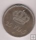 Monedas - España - Juan Carlos I (pesetas) - 1975 *77 - 025 pesetas