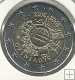 2€ - Eslovaquia - Año 2012 - Decimo aniversario del euro