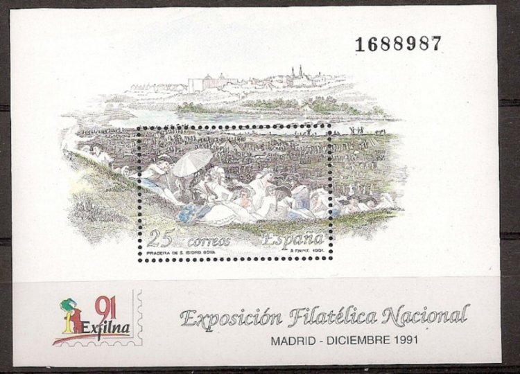 Sellos - Países - España - 2º Cent. (Series Completas) - Juan Carlos I - 1991 - 3145 - ** - Click en la imagen para cerrar