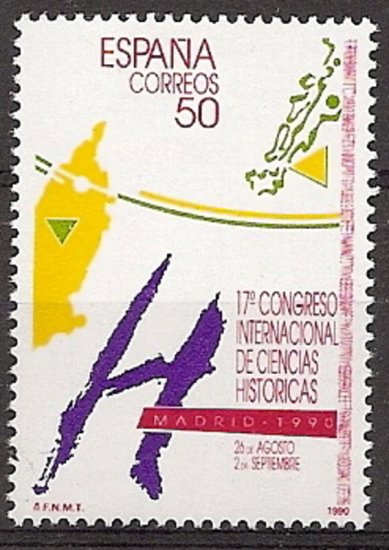 Sellos - Países - España - 2º Cent. (Series Completas) - Juan Carlos I - 1990 - 3075 - ** - Click en la imagen para cerrar