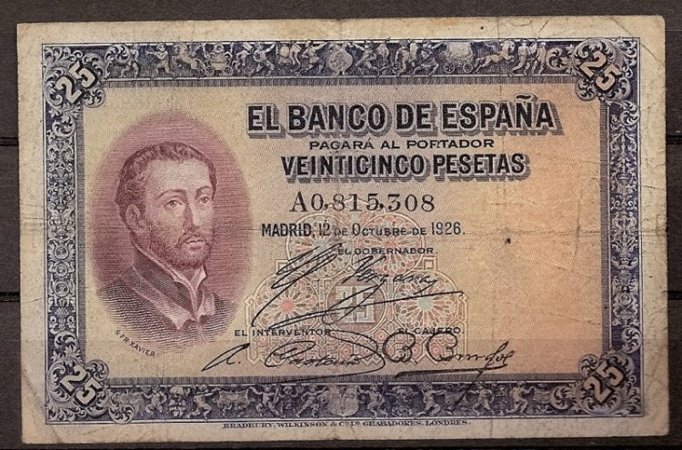 Alfonso XIII (1886 - 1931) - 359 - bc - 25 ptas - Click en la imagen para cerrar
