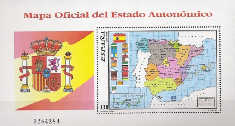 Sellos - Países - España - 2º Cent. (Series Completas) - Juan Carlos I - 1996 - 3460 - ** - Click en la imagen para cerrar