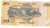 Billetes - Africa - Sierra Leona - W38 - SC - 2022 - 20 leones - Num.ref: DU545450