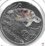 Monedas - Euros - 3€ - Austria - Año 2019 - Tortuga - Moneda coloreada