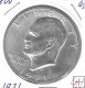 Monedas - America - Estados Unidos - 203a - 1971 - dolar - plata