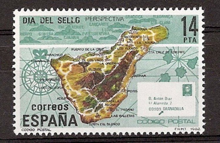 Sellos - Países - España - 2º Cent. (Series Completas) - Juan Carlos I - 1982 - 2668 - ** - Click en la imagen para cerrar