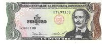 Billetes - America - Rep. Dominicana - 126A - SC - 1984 - Peso - Num.ref: D743310B