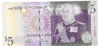 Billetes - Oceania - Tonga - 39 - SC - 5 paanga - Num.ref: A001830