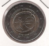 2€ - Grecia - SC - Año 2009 - Décimo aniversario del euro