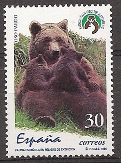 Sellos - Países - España - 2º Cent. (Series Completas) - Juan Carlos I - 1996 - 3412 - ** - Click en la imagen para cerrar