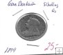 Monedas - Europa - Gran BretaÃ±a - 780 - 1899 - shilling - plata