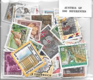 Paises - Europa - Austria GF - 200 sellos diferentes