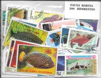 Paises - America - Montserrat - 25 sellos diferentes