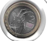 Monedas - Africa - Zambia - 478 - 2024 - 2 kwacha