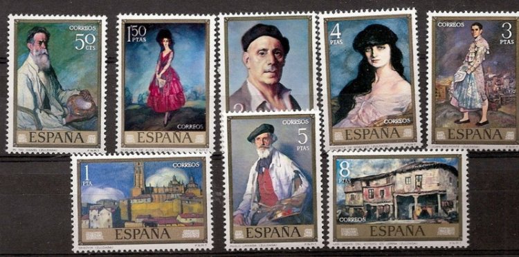 Sellos - Países - España - 2º Cent. (Series Completas) - Estado Español - 1971 - 2019/26 - ** - Click en la imagen para cerrar