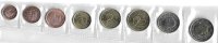 Monedas - Euros - Coleccion en tiras - España - sc - 2024 - Coleccion 8 monedas