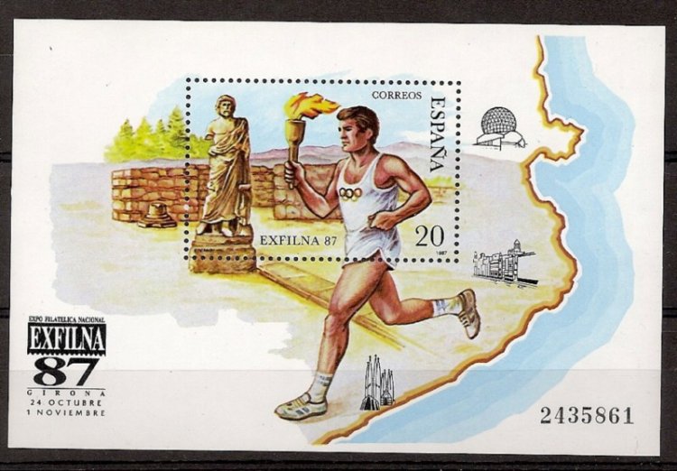 Sellos - Países - España - 2º Cent. (Series Completas) - Juan Carlos I - 1987 - 2918 - ** - Click en la imagen para cerrar