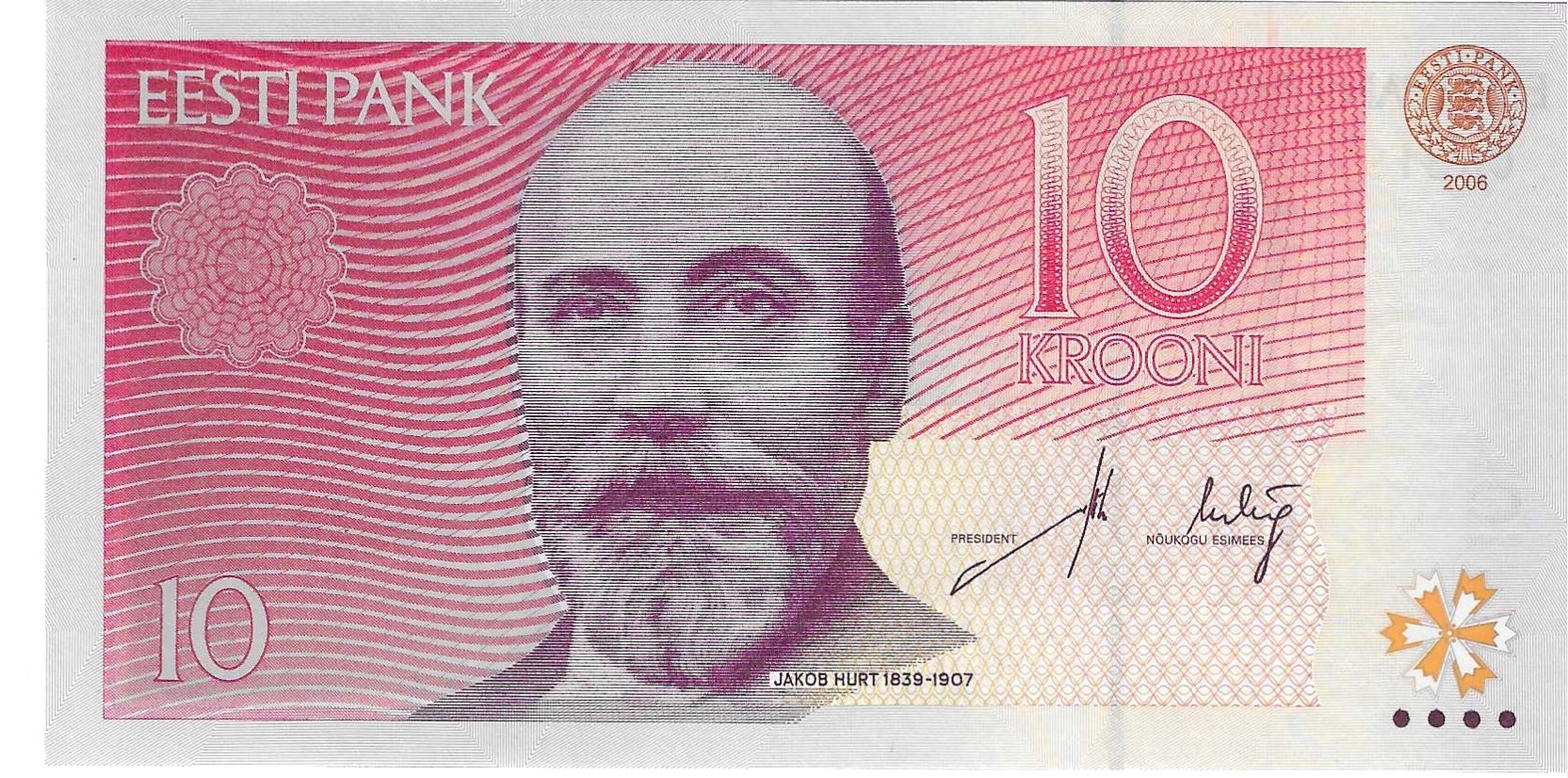 Billetes - Europa - Estonia - - SC - 2006 - 10 coronas - Num.ref: CR319938