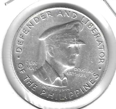 Monedas - Asia - Filipinas - 184 - 1947 - 50 ct - plata - Click en la imagen para cerrar