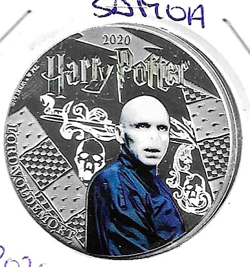 Monedas - Oceania - Samoa - 413 - 2020 - Lord Voldemort - Click en la imagen para cerrar