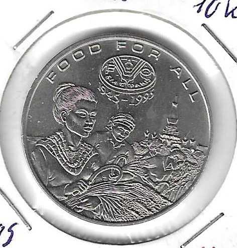 Monedas - Asia - Laos - 59 - 1995 - 10 kip - Click en la imagen para cerrar