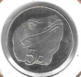 Monedas - Oceania - Tokelau - - 2017 - 5 ct - Click en la imagen para cerrar