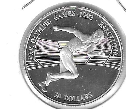 Monedas - Oceania - Islas Cook - 79 - 1990 - 10 dolares - plata - proof - Click en la imagen para cerrar