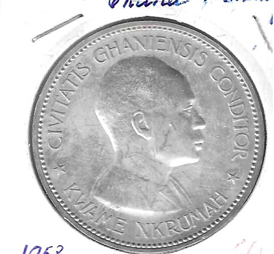 Monedas - Africa - Ghana - 7 - 1958 - 10 shilling - plata - Click en la imagen para cerrar