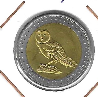 Monedas - America - Tristan da Cunha - 7 - 2009 - 25 pence - Islas gough - Click en la imagen para cerrar
