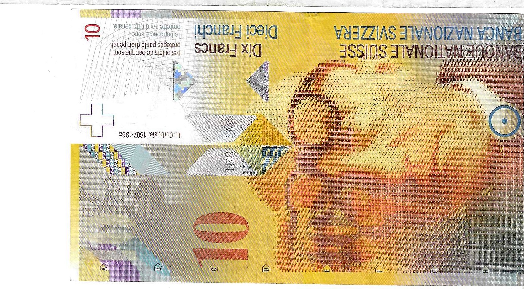 Billetes - Europa - Suiza - 66A - MBC - 1995 - 10 francos - Num.ref: 96A5680861