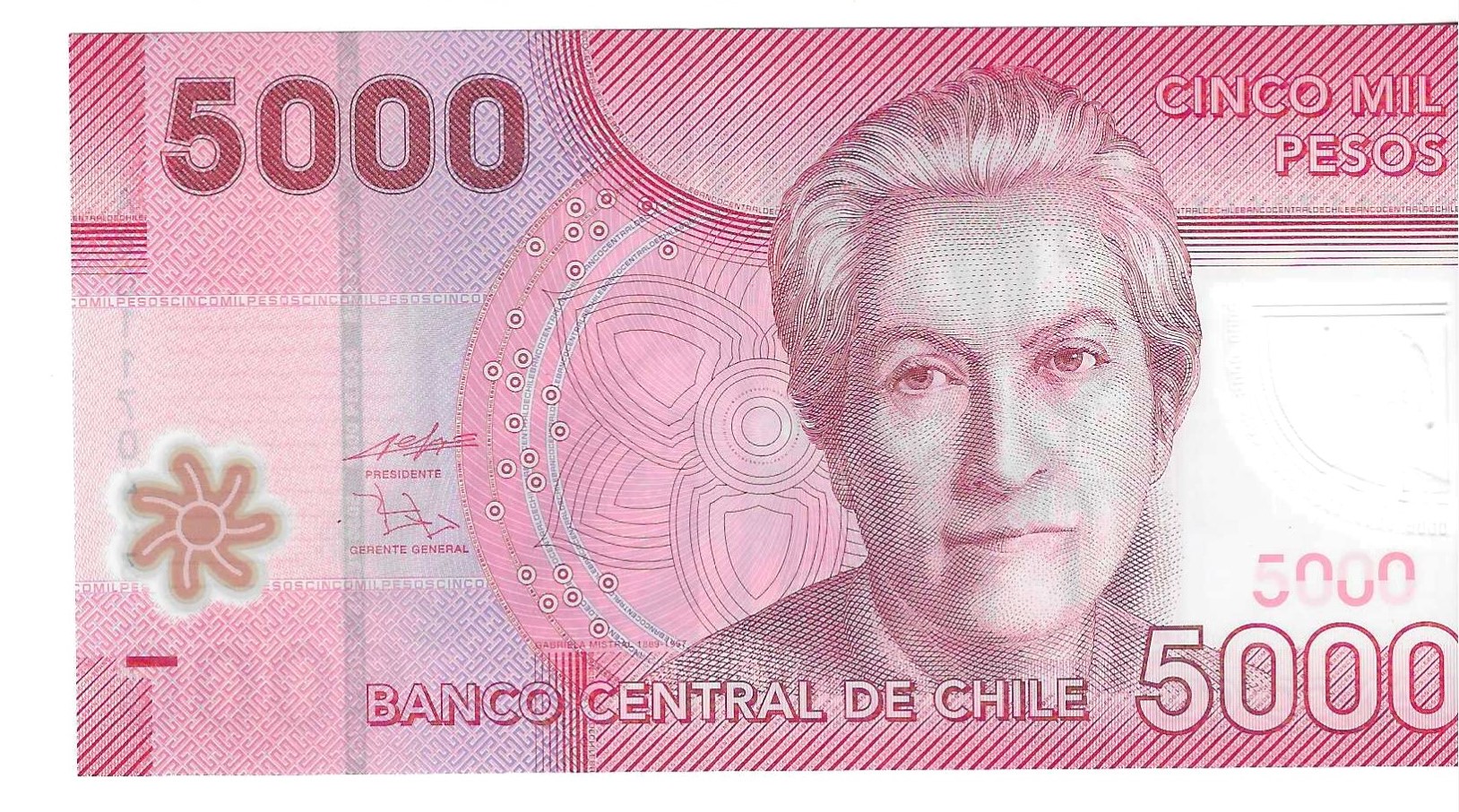 Billetes - America - Chile - 163 - EBC - 2009 - 5000 pesos - Num.ref: AD01170443