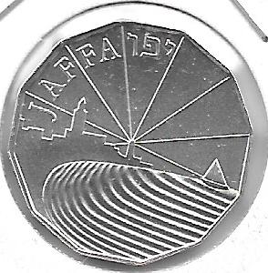 Monedas - Asia - Israel - 202 - 1989 - 1/2 new sheqel - plata - Click en la imagen para cerrar