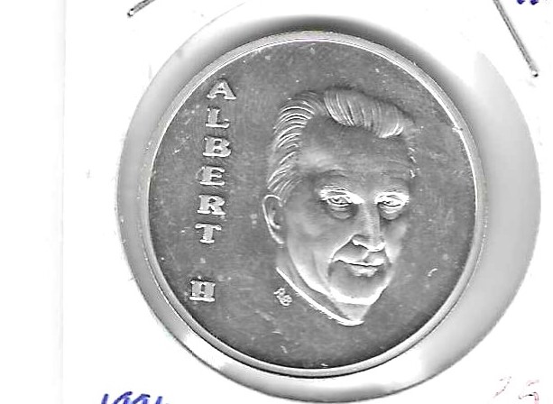 Monedas - Europa - Belgica - 195 - 1994 - 250 francos plata - Click en la imagen para cerrar