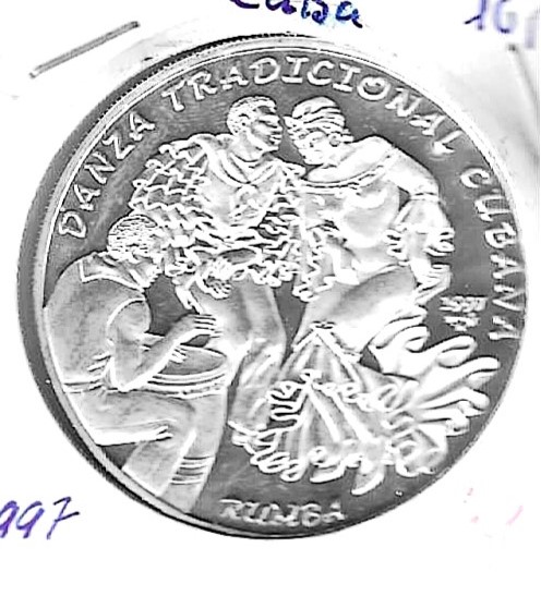 Monedas - America - Cuba - 625 - 1997 - 10 pesos - plata - Click en la imagen para cerrar