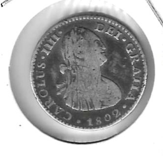 Monedas - EspaÃ±a - Carlos IV (1788 - 1808) - 446 - 1802 - Real - plata - Mexico - Click en la imagen para cerrar