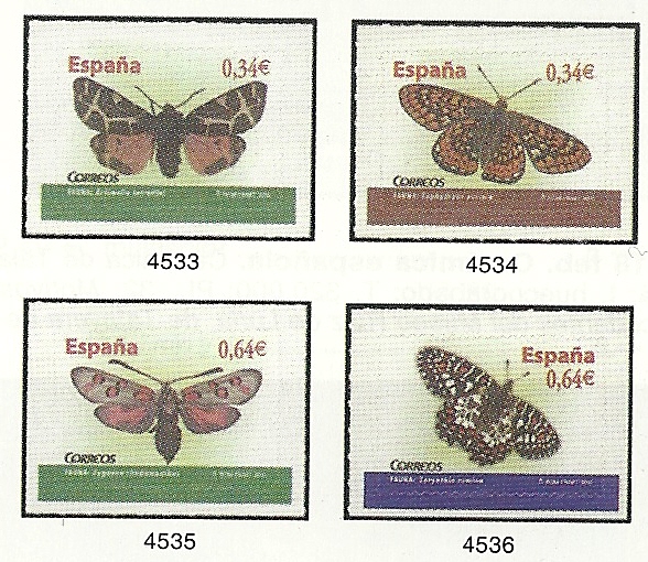 2º Cent. (Series Completas) - Juan Carlos I - 2010 - ** - 4533/36 - Click en la imagen para cerrar