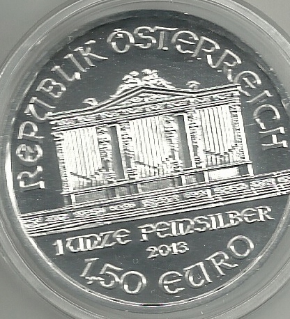 1,5 € - Austria - Año 2013 - Filarmonica Viena