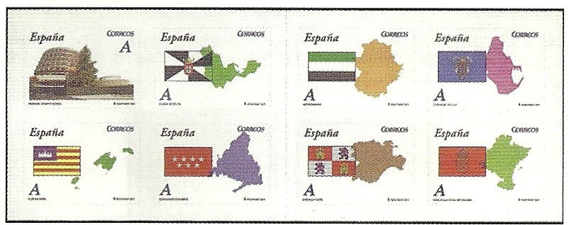 2º Cent. (全系列) - Juan Carlos I - 2011 - ** - 4613/20