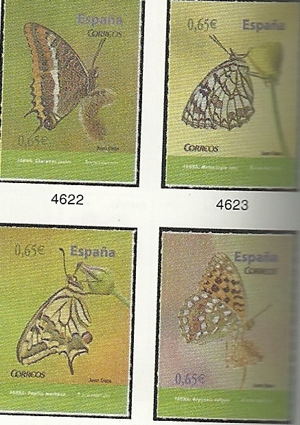 2º Cent. (全系列) - Juan Carlos I - 2011 - ** - 4622/25