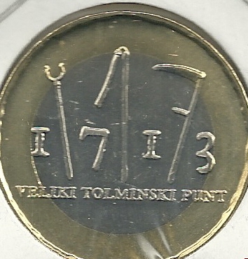 Monedas - Euros - 3€ - Eslovenia - SC - Año 2013 - Revuelta Campesina de Tolman - Click en la imagen para cerrar