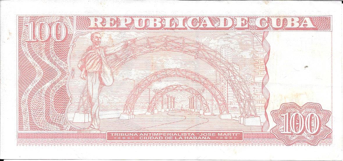Billetes - America - Cuba - 129F - MBC+ - 2014 - 100 pesos - ref: 630508 - Click en la imagen para cerrar