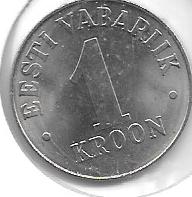 Monedas - Europa - Estonia - 28 - 1992 - corona - Click en la imagen para cerrar