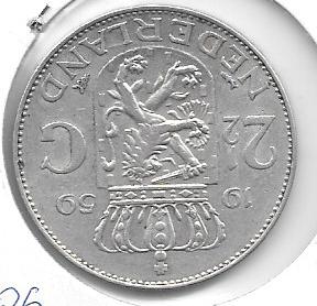 Monedas - Europa - Holanda - 185 - 1959 - 2,5 gulden - Click en la imagen para cerrar