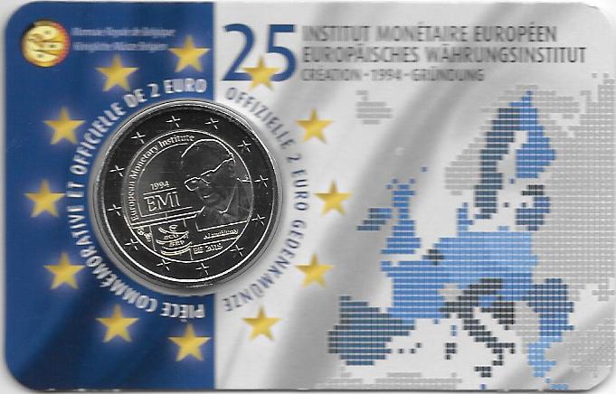 Monedas - Euros - 2€ - Belgica - sc - 2019 - Instituto Monetario Europeo - Click en la imagen para cerrar